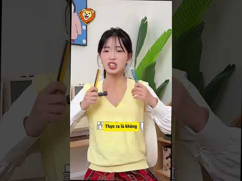 ai hay cắn bút chì điểm danh #douyin #tips #shorts