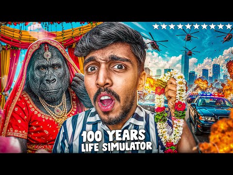 Choosing ALL the Wrong Choices 🤣 in 100 YEAR Life Simulator