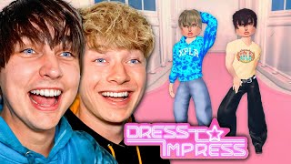 Sam and Colby Play DRESS TO IMPRESS (haunted)