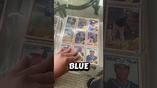 Showing Off My Binder Full of All Star Players and Players in MLB From The Past #fyp #fypシ #fypage