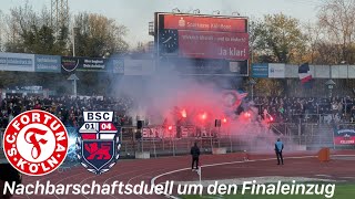 SC Fortuna Köln - Bonner SC | Fanmarsch, zwei Pyroshows & packender Fight um den Finaleinzug 