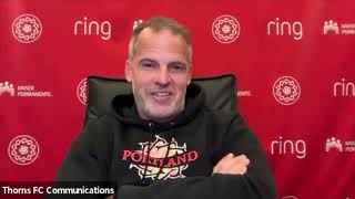 Portland Thorns at Orlando Pride | Head Coach Robert Vilahamn and Goalkeeper Mackenzie Arnold