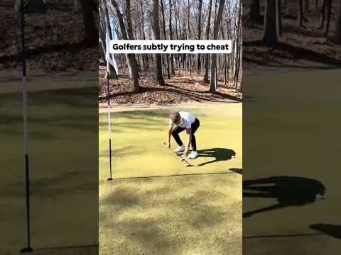 Golfers Subtly trying to Cheat pt.2