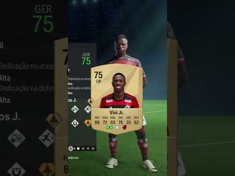 EU INVERTI A CARREIRA DO VINI JR NO FC 25