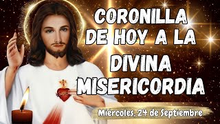 CORONILLA A LA DIVINA MISERICORDIA. MIÉRCOLES, 24 DE SEPTIEMBRE. #divinamisericordia