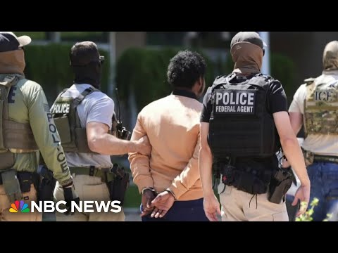 YouTube video thumbnail: Trump Administration may Pause ICE Arrests at Farms, Restaurants and Hotels
