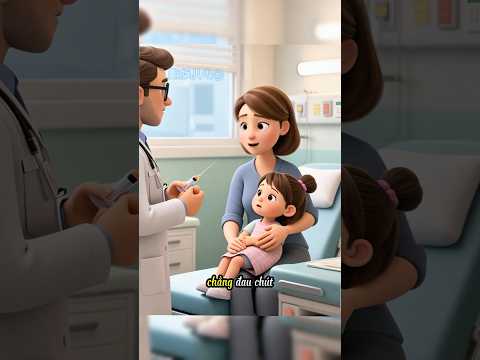 Tiêm thuốc không đau tí nào! #shortvideo #cartoon #xuhuongyoutube #funny