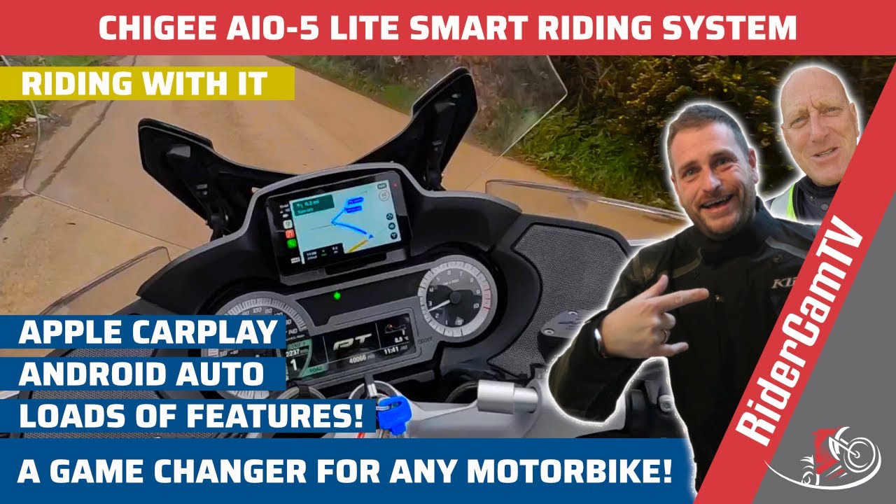 Chigee Aio 5 Lite Motorcycle Smart Riding System Now Available For Purchase After Successful Indiegogo Campaign