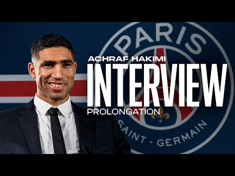 🤩 Achraf Hakimi 🔗 Paris Saint-Germain: L'Aventure prolongée jusqu'en 2029 ❤️💙