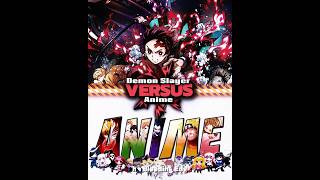 Demon Slayer Vs Anime #anime #manga #fyp #demonslayer #attackontitan #shonen #dragoball #seinen