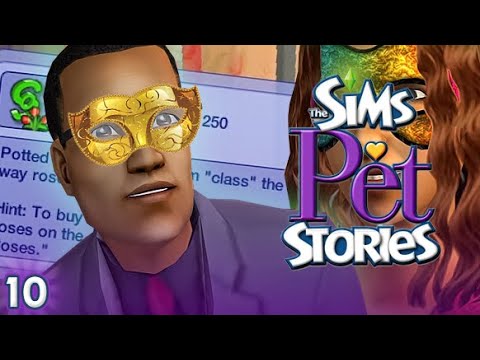 He "THINKS" He's In LOVE 🙄 | The Sims Pet Stories Midnight Masquerade - CH 10