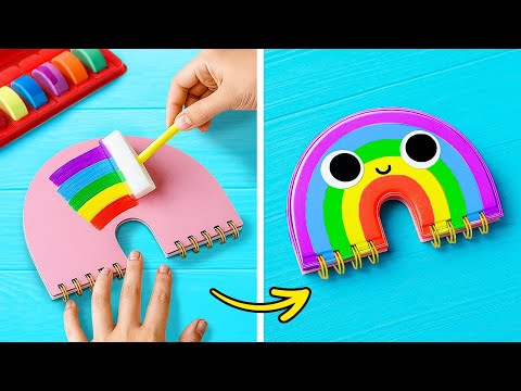 🖍️ صيحات القرطاسية الملونة للعائدين للدراسة 🌈📚✨