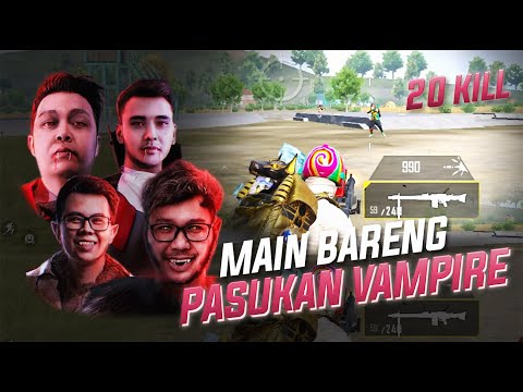 MAIN BARENG PASUKAN VAMPIRE DI UPDATE BARU PUBGM !! LANGSUNG PANEN KILL !! #pubgmobile