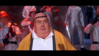 Austin Powers 2 - Dr. Evil auf dem Weg zum Mond mit einer Rakete in der Form eines ...
