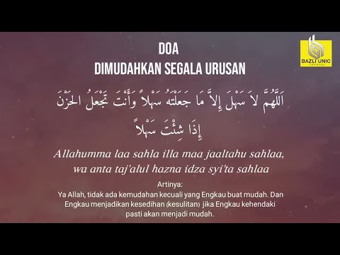 Doa Dipermudahkan Segala Urusan (1JAM)