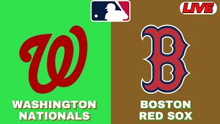 🔴LIVE : Washington Nationals Vs Boston Red Sox | MLB 2026 | MLB Live Baseball Score
