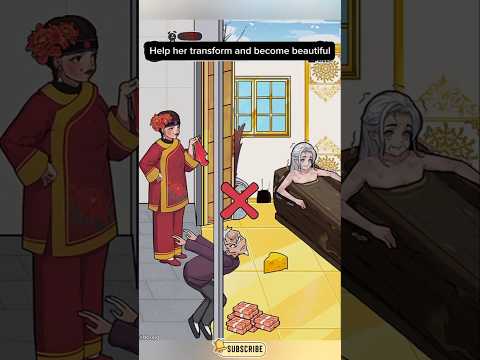 Help her transform and become beautiful #games #shorts #trending