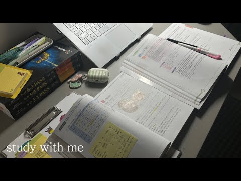 👩🏻‍⚕️의대생 스터디윗미, study with me📚, 3 hours 같이 공부해요, no music