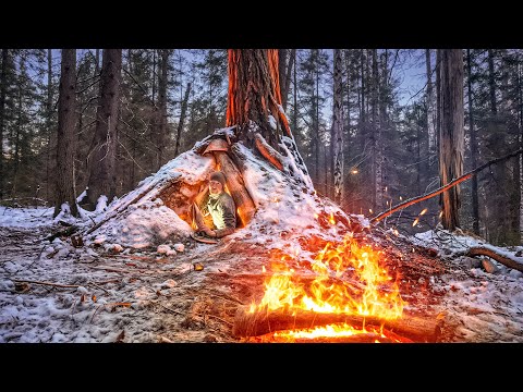 Building a Secret Dugout: The Perfect Shelter for HIDING from WOLVES