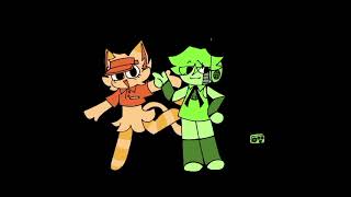 My Two oc in Dandy's World. #animatin #meme #my_oc #fpy