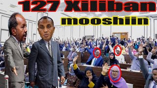 DEG DEG 127 Xiliban oo Saxiixay Xilka Qaadista RW Xamse, Xasan Sh oo lagu qanciyay keenista RW Cusub