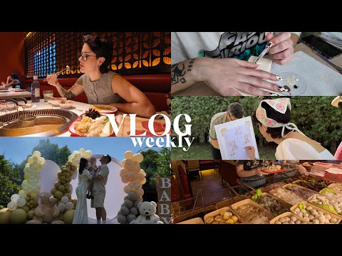 VLOG | gender revel, nuevo hot pot fav, cumple de Alma y haul de shein 🎂🎀🍜