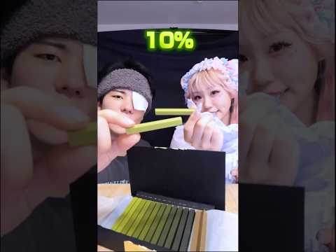 ののちに2500円の高級抹茶チョコ食べてみた #shorts