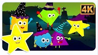 Five Wicked Witches Halloween Nursery Rhymes for Kids by Mr Shape