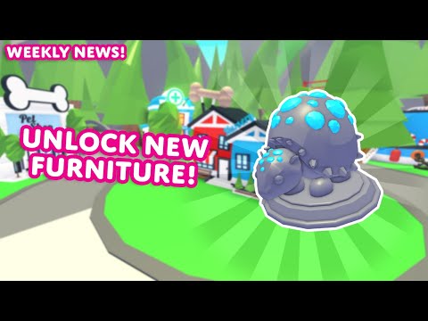 🏠Unlock EXCLUSIVE FURNITURE This Week! ⚒️What Will You build?! ✨Adopt Me! Weekly News!