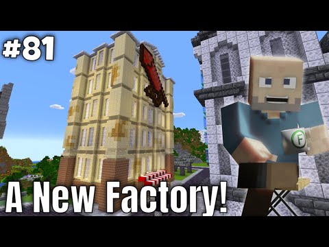 Automating Rocket Factory in My Industrial Revolution City (Part 1) | Minecraft Survival [ep. 81]