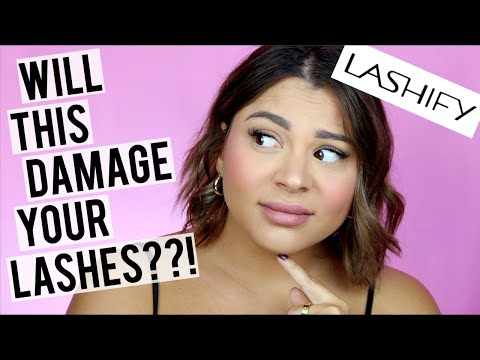 LASHIFY AT HOME LASH EXTENSIONS? IS IT SAFE? | MY...