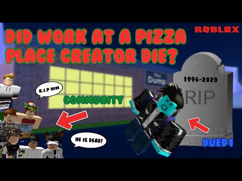 Work At A Pizza Place Xbox Version Jobs Ecityworks - is the creator of roblox dead