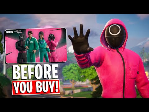 SQUID GAME x FORTNITE! *EARLY ACCESS* Before You Buy!