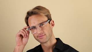 Dolce & Gabbana DG 5101 3133 Crystal Plastic Square Eyeglasses 50mm New DOLCE & GABBANA Eyeglasses DG 5101 3133 50-18 145  main image 3