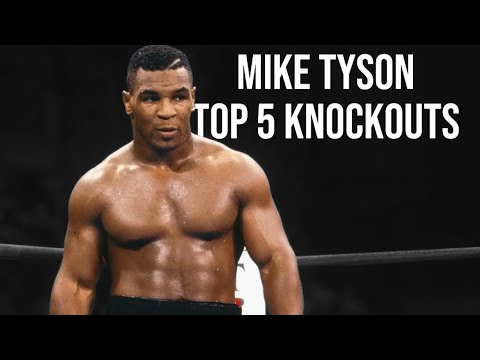 TOP 5 MIKE TYSON BEST KNOCKOUTS (4K)