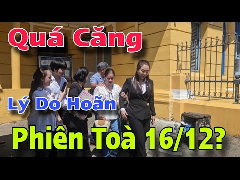 Trực Tiếp Tại PHIÊN TOÀ Hồng Loan Ra Về "Bất Ngờ" Với Lý Do Hoãn Của Cô Sáu?