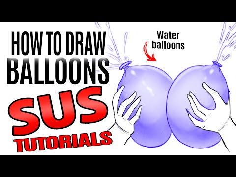 How to Draw Water BALLOONS