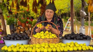 Fresh Figs from the Countryside: Authentic Village Life - Traditional Village Harvest