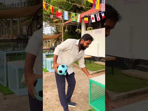 Omg Football Dining..๐ Omkv Food Village Restaurant #football #footballshorts #shorts #shortvideo