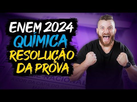 Resolução das Questões de Química do ENEM 2024 com o MONSTRÃO