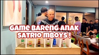MAIN GAME SERU SERUAN BERSAMA ANAK SATRIO MBOYS ?