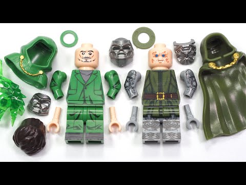 LEGO Avengers: Doomsday | Robert Downey Jr. Iron Man Become Doctor Doom Unofficial Lego Minifigures