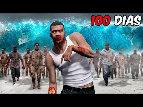 SOBREVIVÍ 100 DÍAS en un APOCALIPSIS ZOMBIE en GTA 5