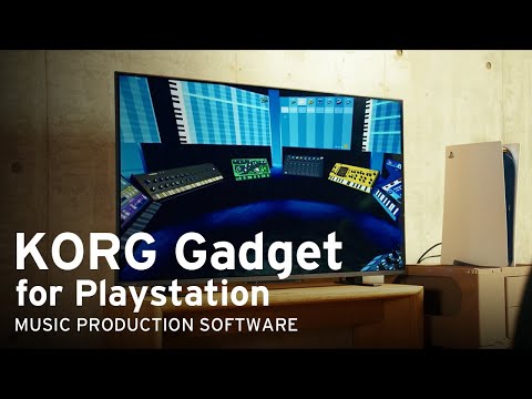 KORG Gadget for PlayStation - Make music a fun game-like experience.