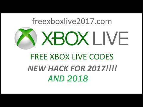 2018 free xbox codes How to