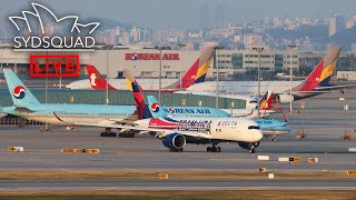 🔵[4K] Dusk Plane Spotting @ Seoul Incheon with SydSquad!🔵