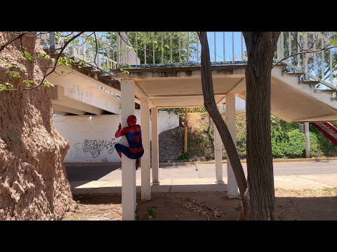 Una persona normal puede trepar muros? 🤔 spider-man en vida real.