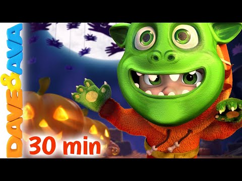 👻 If You're A Monster and You Know It - Halloween Songs by Dave and Ava | Nursery Rhymes 👻