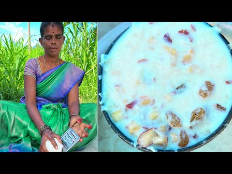 Coconut 🥥 Payasam Recipe l Village Sweet Recipe #vivia lagemomrecipes a