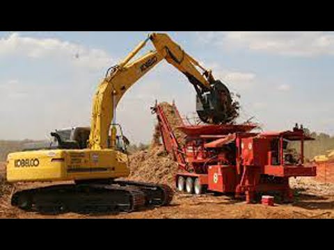 Amazing Fastest Wood Chipper Machines in Action, Powerful Heavy Equipment Machines Working